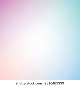 Vector abstract background blurred gradient pastel color palette pink and blue background