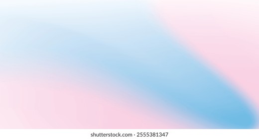 Vector abstract background blurred gradient pastel color palette pink and blue background vector illustration eps 10