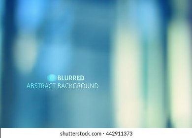 vector abstract background with blurred spots and lines