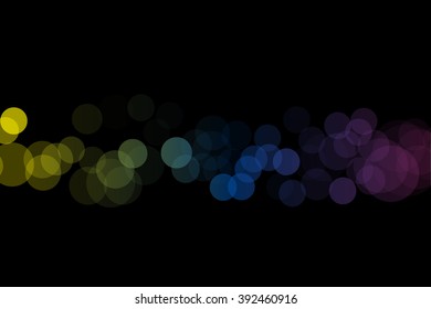 vector abstract background and blurry light