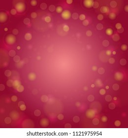 Vector abstract background with bokeh.