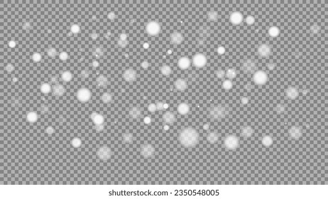 Vector abstract background with bokeh
