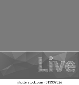 Vector abstract background. Vector booklet list.