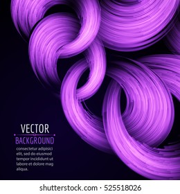 Vector abstract background. Bright circles composition. Template for brochure, website, flyer, print, poster, other design.