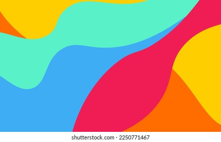 Vector Resumen fondo Colores de carnaval brillantes y coloridos