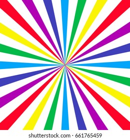 Vector abstract background with bright colorful beams .