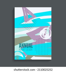 Vector abstract background with bright saturated colors. Template for booklet, flyer, cover, magazine, invitation.