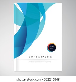 Vector abstract background. Brochure, report, flyer,poster template. EPS 10