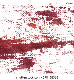 Vector abstract background brush stroke hand painted with paint splatter

