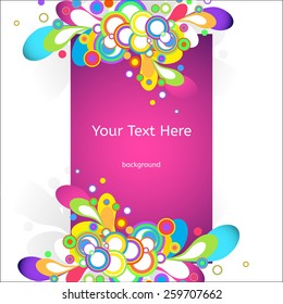 Vector Abstract Background for Business Documents, Website backgrounds, Flyers and Placards.