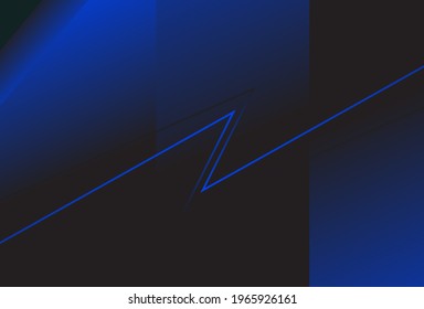 vector abstract background with charming elegant blue and black colors
