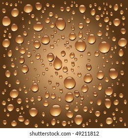 vector abstract background with chocolate drops