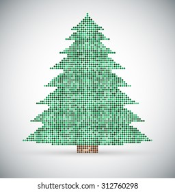 Vector abstract background. Christmas and New Year. Mosaic, sequins, glitter, sparkle.