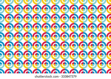 Vector abstract background with circle motif