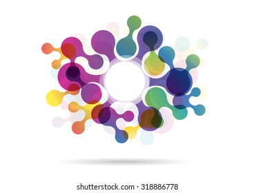 Vector Abstract Background Circles Stock Vector (Royalty Free ...