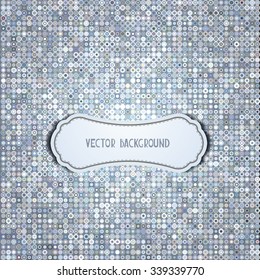 Vector abstract background with circles