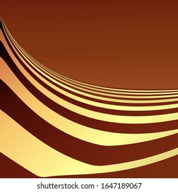 vector abstract background in coffee colors. volume, art