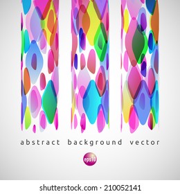 Vector abstract background of color diamonds. Illustration with rhomb.