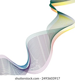 vector abstract background color lines curve variations