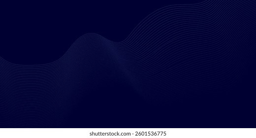 Vector abstract background with a colored circular waves, Vector Illustration.