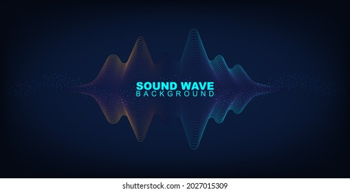 Vector abstract background with a colored  waves, Vector Illustration.