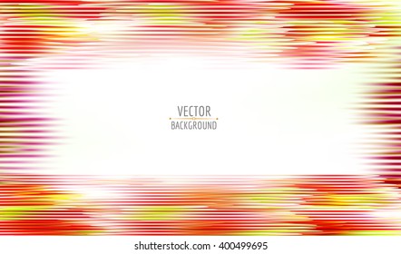 Vector abstract background. Colorful bright abstract lines.