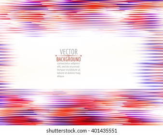 Vector abstract background. Colorful bright abstract lines.