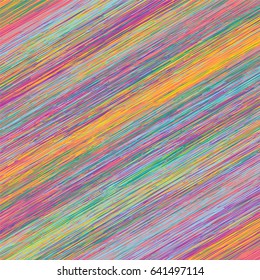 Vector abstract background - colorful diagonal strokes