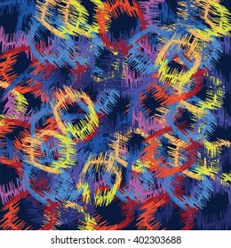Vector abstract background with colorful elements