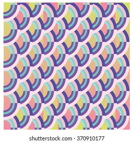 Vector abstract background with colorful fish scale pattern