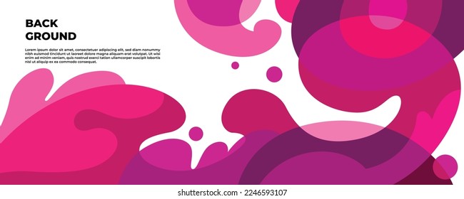 Vector abstract background with colorful and geometric shapes with dummy taks. Perfect for banners. posters, etc.