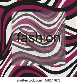 vector abstract background of colorful geometric lines. Fashion. It can be used in the design of postcards, Web sites, wallpapers, etc.