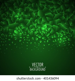 Vector abstract background. Vector colorful glossy geometrical illustration. 