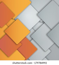 Vector abstract background with colorful layers. Eps10