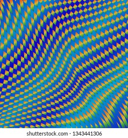 Vector of abstract background with colorful rhombus