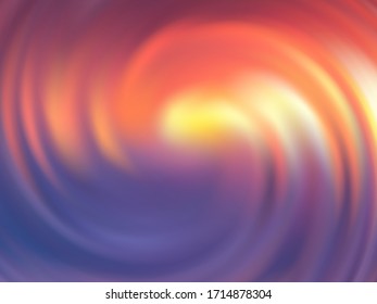 Vector abstract background in the colors of the sky at sunset.
