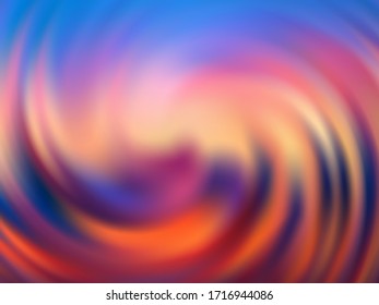 Vector abstract background in the colors of the sky at sunset.