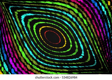 Vector abstract background. Colourful dots composition