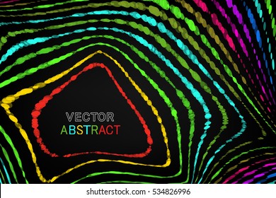 Vector abstract background. Colourful dots composition