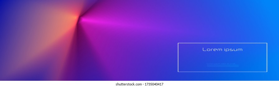 Vector abstract background, Composition colorful fluid abstraction, holographic and gradient color design for backgrounds. Layout template for banner, poster, wallpaper, flyer, brochure