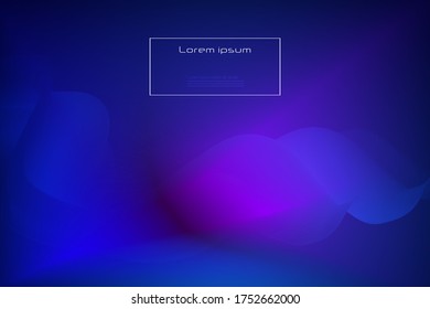 Vector abstract background, Composition colorful fluid abstraction, holographic and gradient color design for backgrounds. Layout template for banner, poster, wallpaper, flyer, brochure