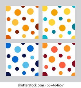 Vector the abstract background consisting of circles.For fabrics, banners, leaflets, an element of design of packing of products, for bags, boxes, for registration of the websites.