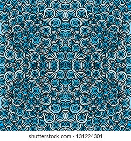 Vector abstract background - Cool cell structure, Constellation seamless pattern. Can be used for wallpaper, pattern fills, web page background, surface textures.