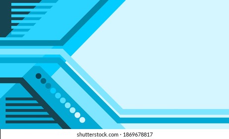 vector abstract background, cool shades of blue, geometric and futuristic, perfect for modern design elements