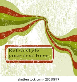 Vector abstract background with copyspace for text