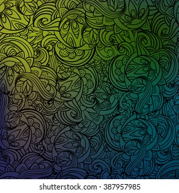Vector abstract background. Decorative floral ornament.The ornate pattern, texture.