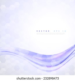 Vector abstract background design. Brochure design templates collection and white waving