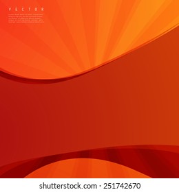 Vector abstract background design. Brochure design templates collection and waving