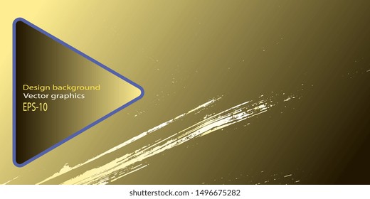 Vector abstract background. Design background. Designer decorative cover. Business card. Vector graphics. Creative vector background for banner and flyer. Spots and blots. EPS-10