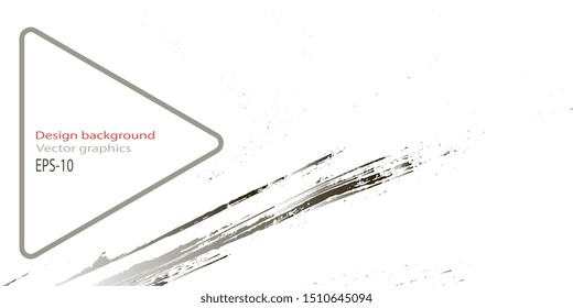 Vector abstract background. Design background. Designer decorative cover. Business card. Vector graphics. Creative vector background for banner and flyer. Spots and blots. EPS-10
